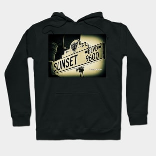 Sunset Boulevard, Beverly Hills, California by Mistah Wilson Hoodie